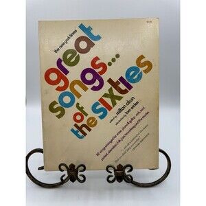 Great Songs of the Sixties Songbook PVG 328p Beatles Dylan VTG 1972